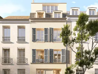 LE 22 ST-GER à Saint-Germain-en-Laye — vue du programme neuf