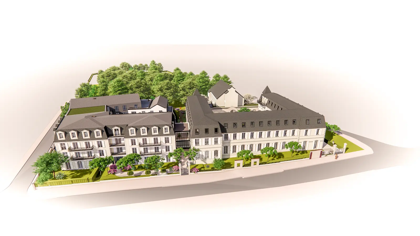 LE CLOÎTRE à Saint-Jean-de-la-Ruelle — vue du programme neuf