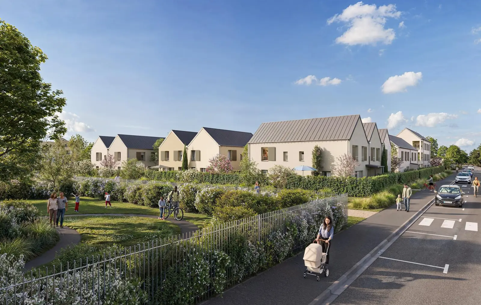 Le Clos des Chênes, development visual in ORLEANS