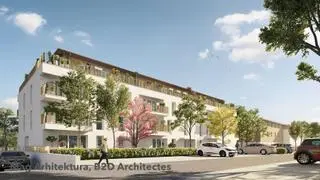 LE CLOS DES CHÊNES BLANCS 3 à Carbon-Blanc — vue du programme neuf