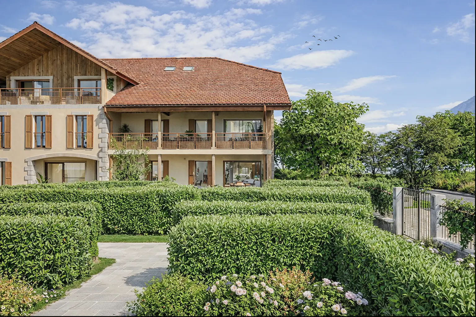 Le Clos des Hautes Vignes, development visual in Menthon-Saint-Bernard