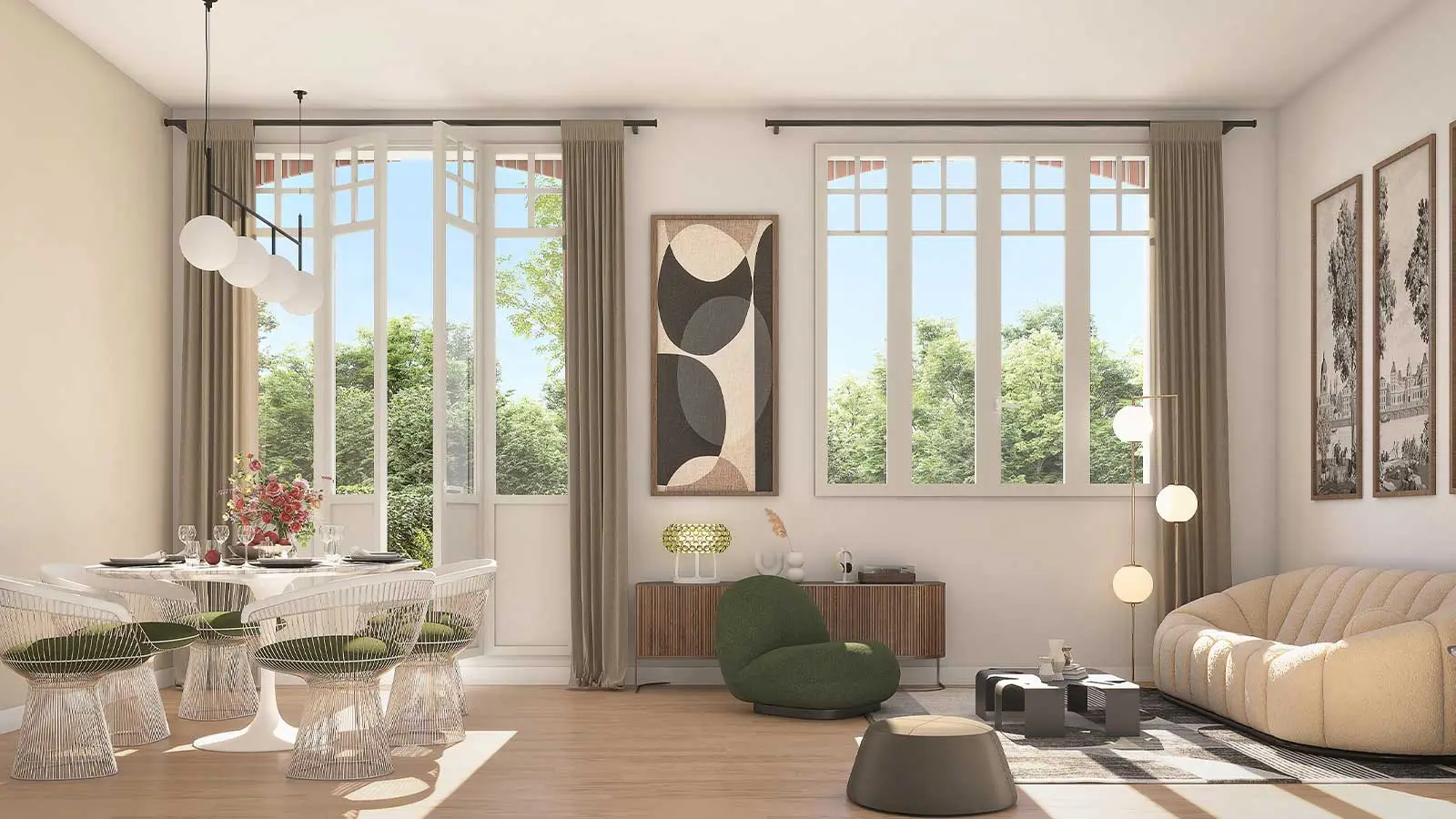 Le Clos des Lilas, imagem do programa em Pau