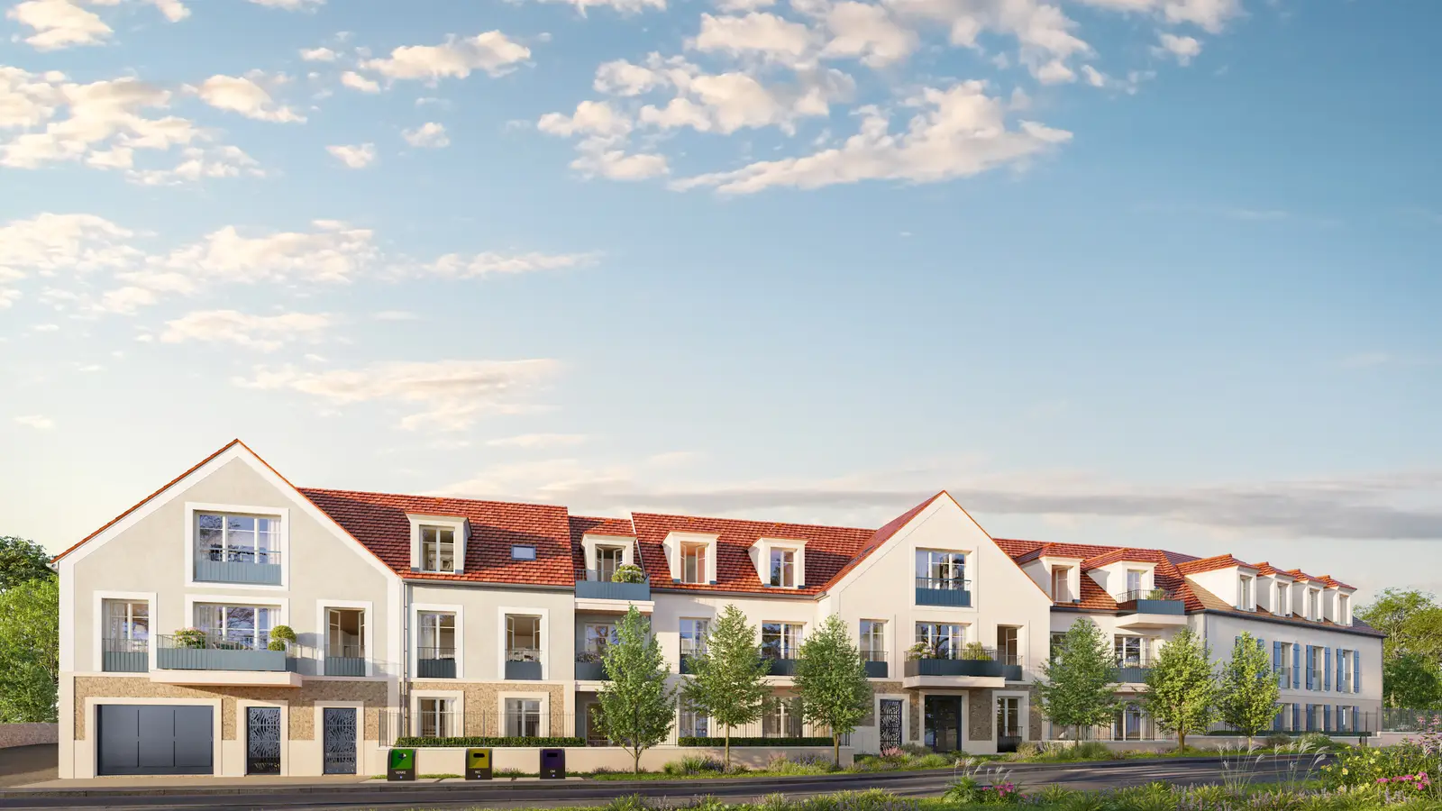Le Clos des Meulières, development visual in Saclay