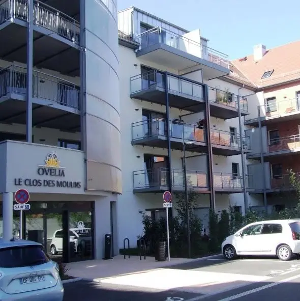 Le Clos des Moulins, beeld van het programma te Colmar