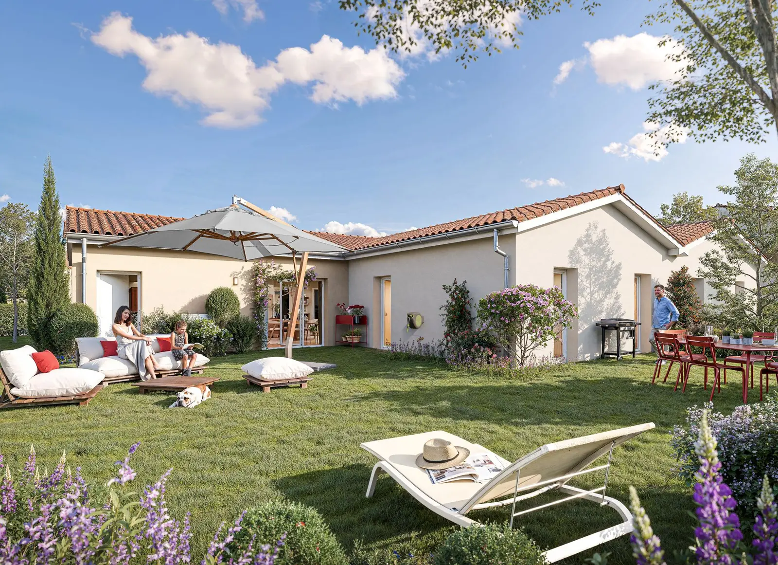 Le Clos Dunant, development visual in NIEVROZ
