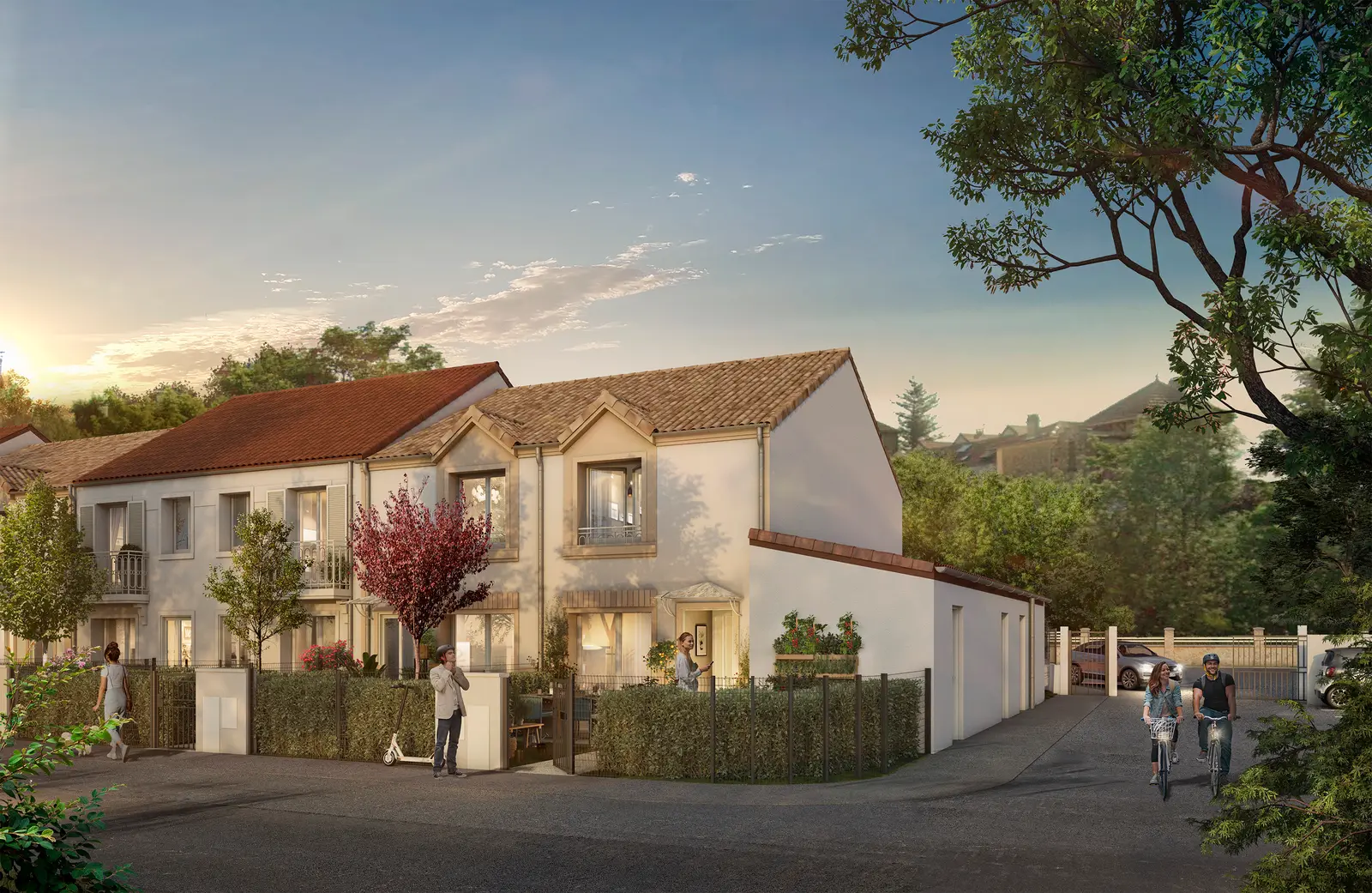 Le Clos Gallieni à Triel-sur-Seine — vue du programme neuf