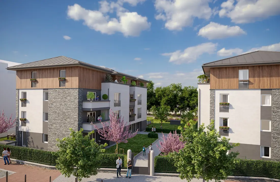 Le Clos Joséphine (94) à Thiais — vue du programme neuf