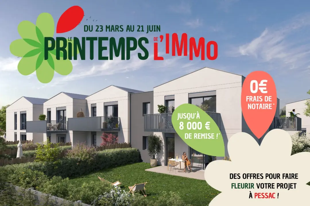 LE CLOS SEMILLON à Pessac — vue du programme neuf