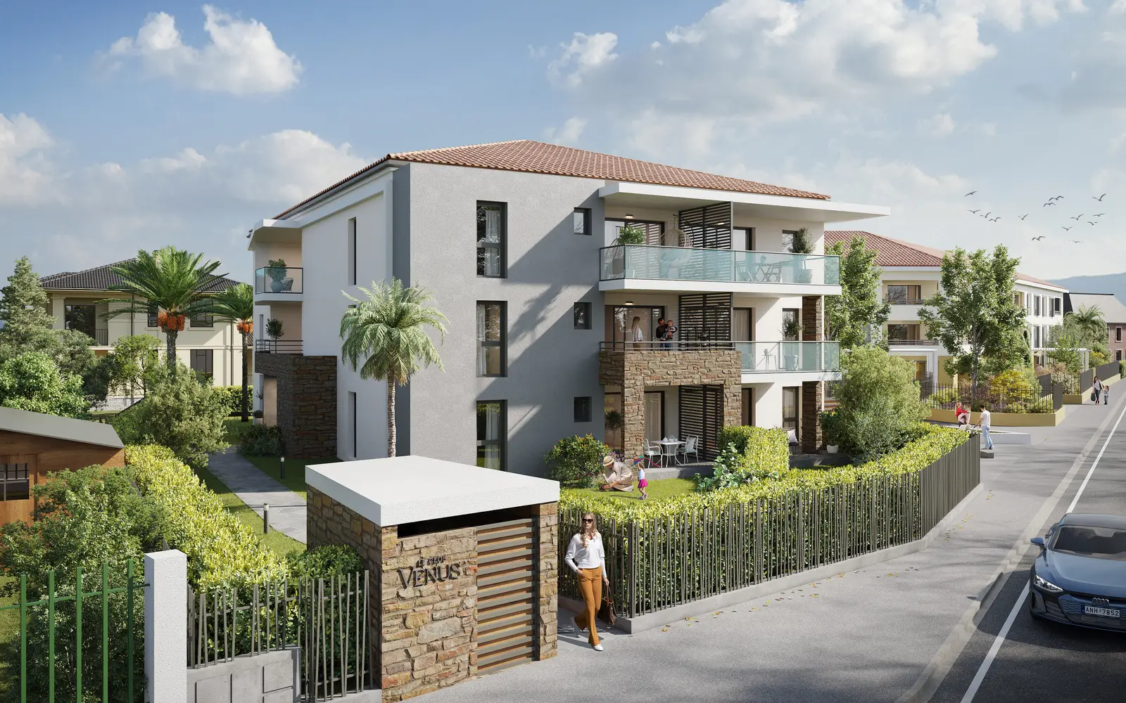 Le Clos Venus à Fréjus — vue du programme neuf