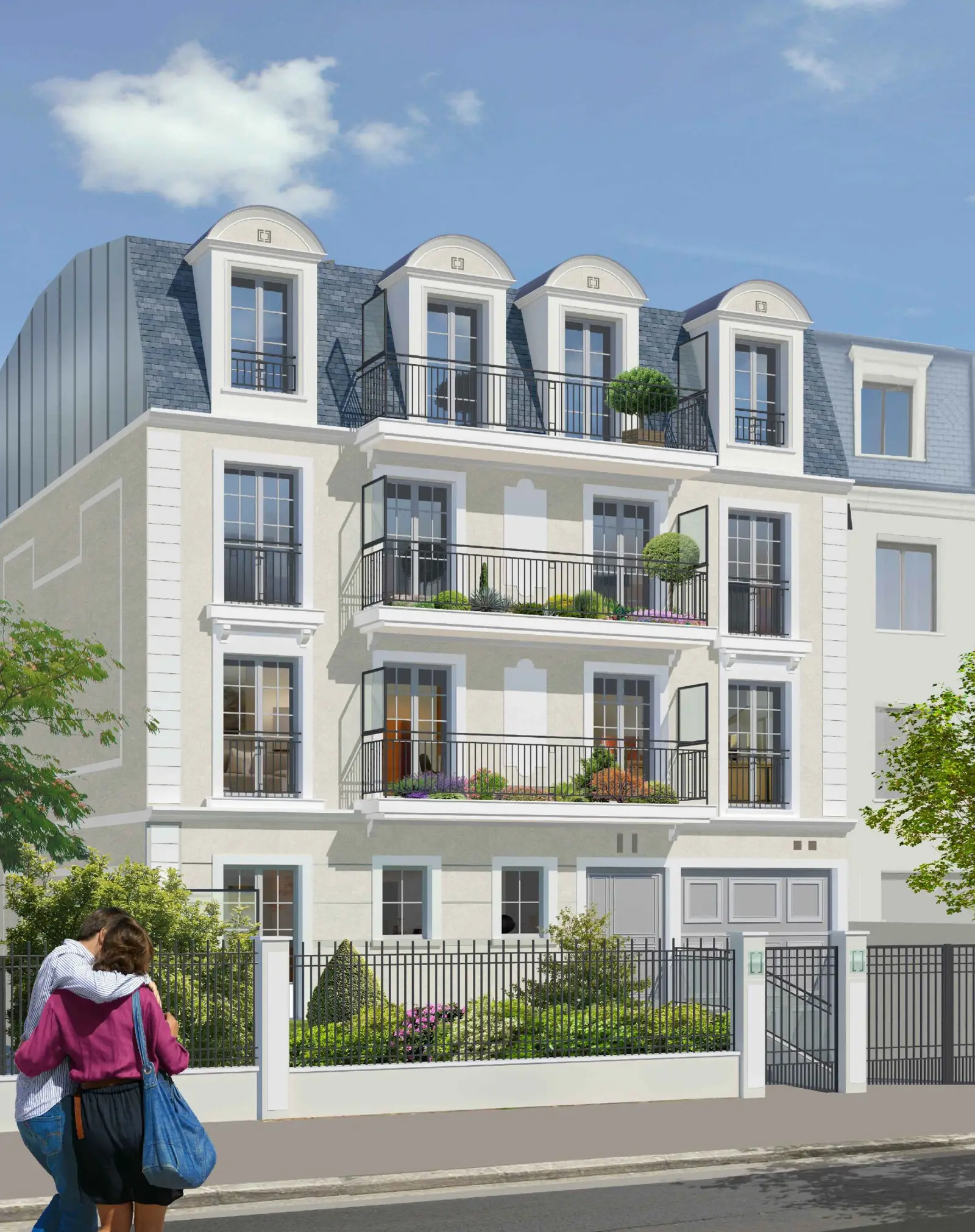 Le Colobel à Bry-sur-Marne — vue du programme neuf