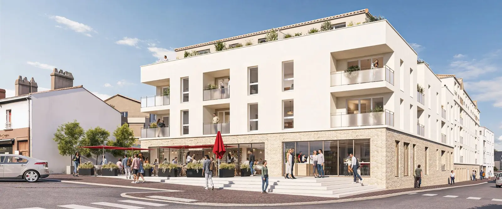 Le Cours des Lys, development visual in Divatte-sur-Loire