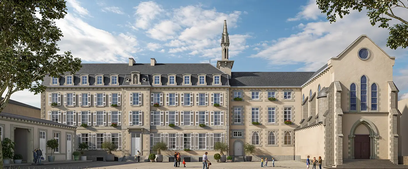 Le couvent des saints-coeurs, imagem do programa em Saint-Quay-Portrieux