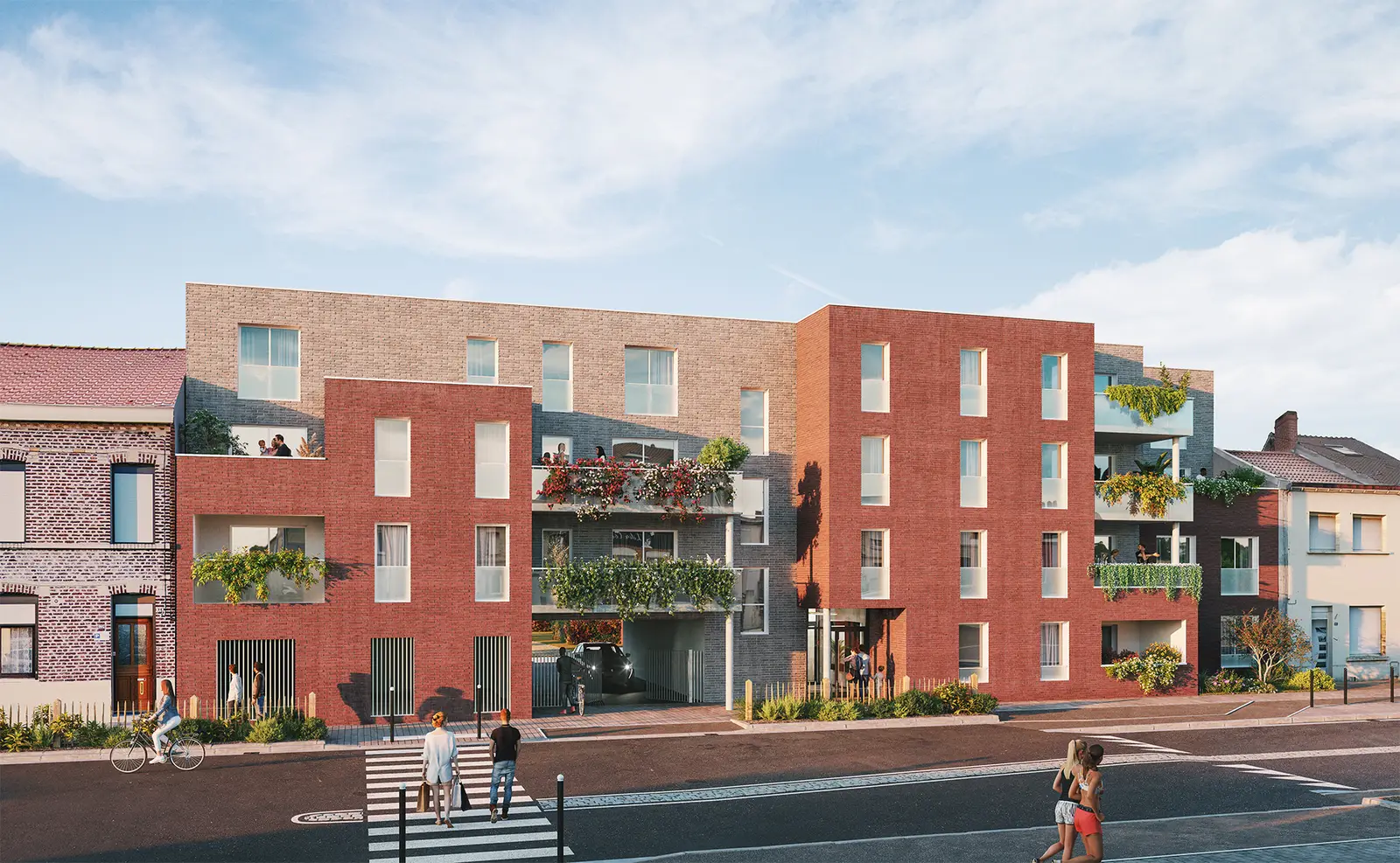 LE DOMAINE à Valenciennes — vue du programme neuf