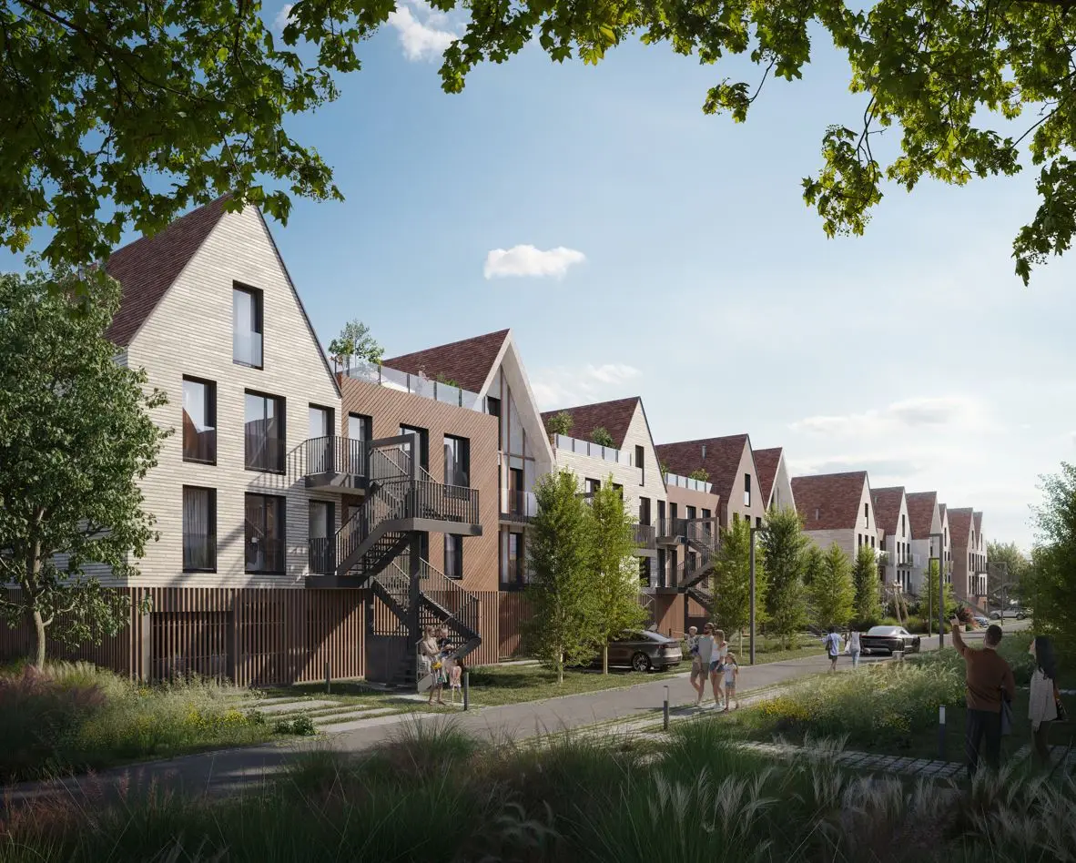 Le Domaine d’Adèle à Cabourg — vue du programme neuf