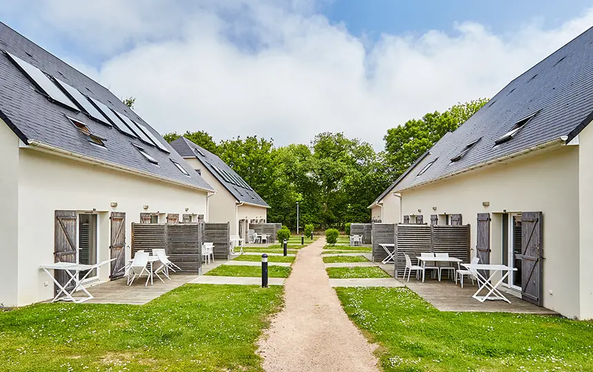 Le Domaine de la Corniche, beeld van het programma te Auberville