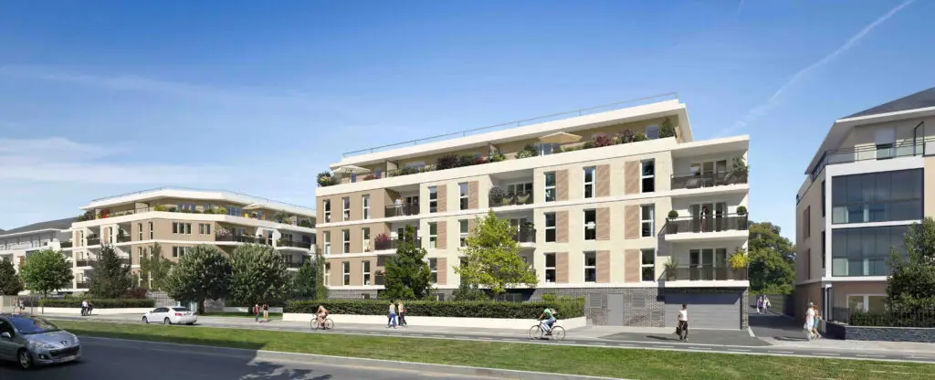 Le Domaine des Tilleuls, development visual in Avrillé