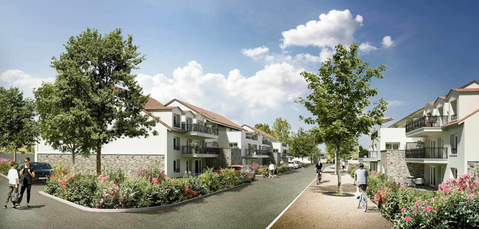 LE FLEURY à Saint-Pierre-lès-Nemours — vue du programme neuf