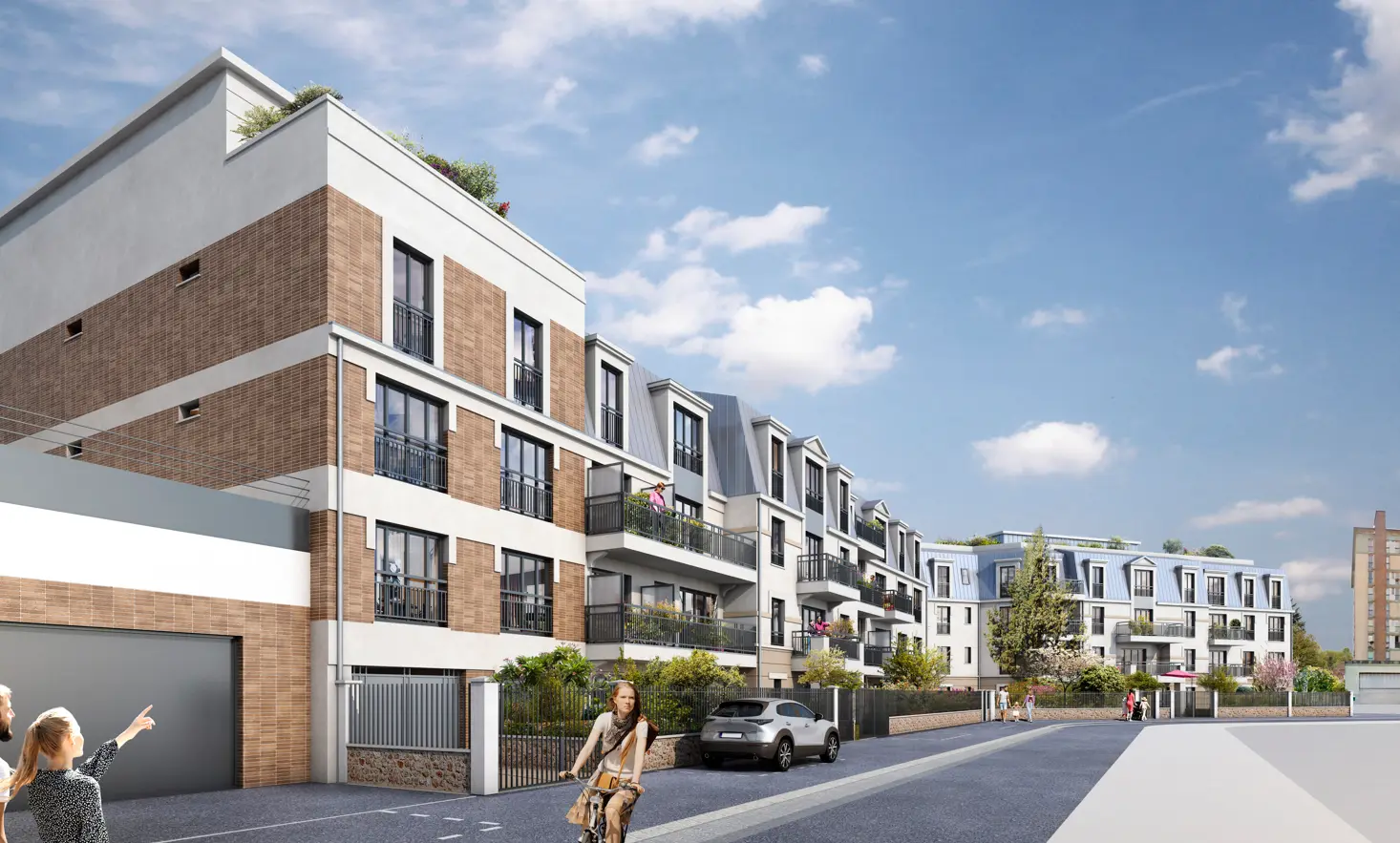LE FLOREAL à Aulnay-sous-Bois — vue du programme neuf