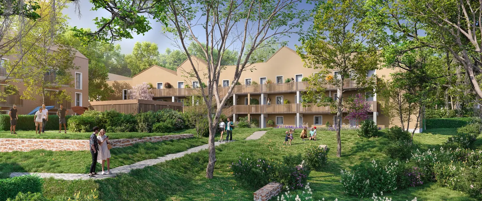 LE HAMEAU DE L'AUMONERIE - Les frênes - BAT F — visuel
