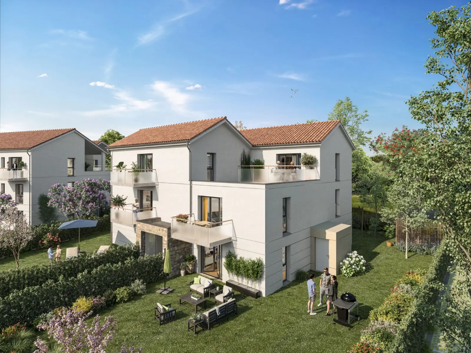 Le Hameau de Marguerite, imagem do programa em VOUNEUIL-SOUS-BIARD