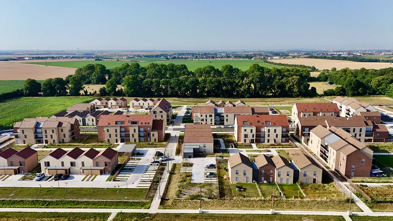 Le Haras à Marly-la-Ville — vue du programme neuf
