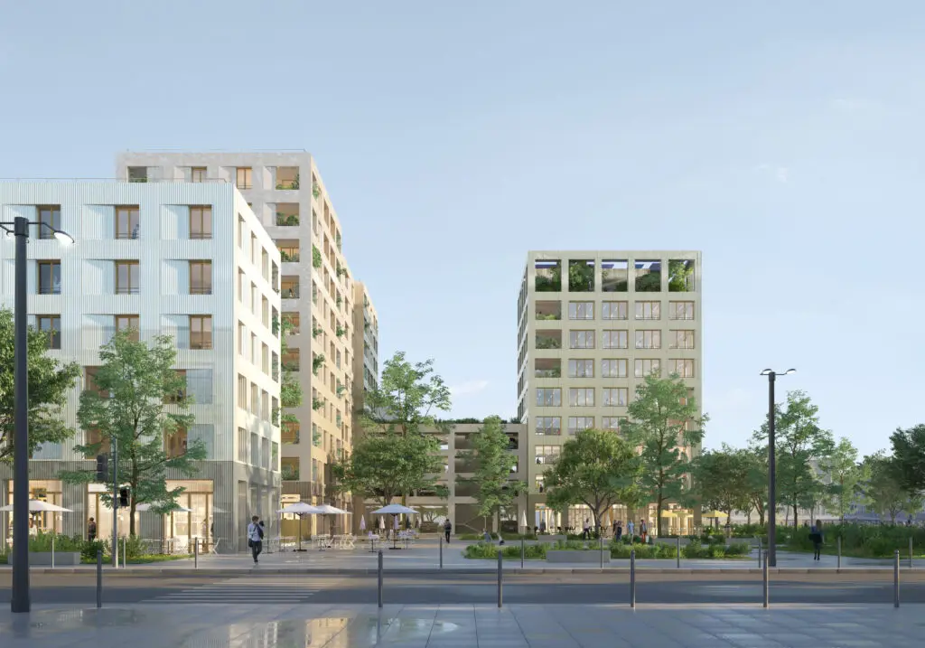 Le Jardin d'Amsterdam, beeld van het programma te Montévrain