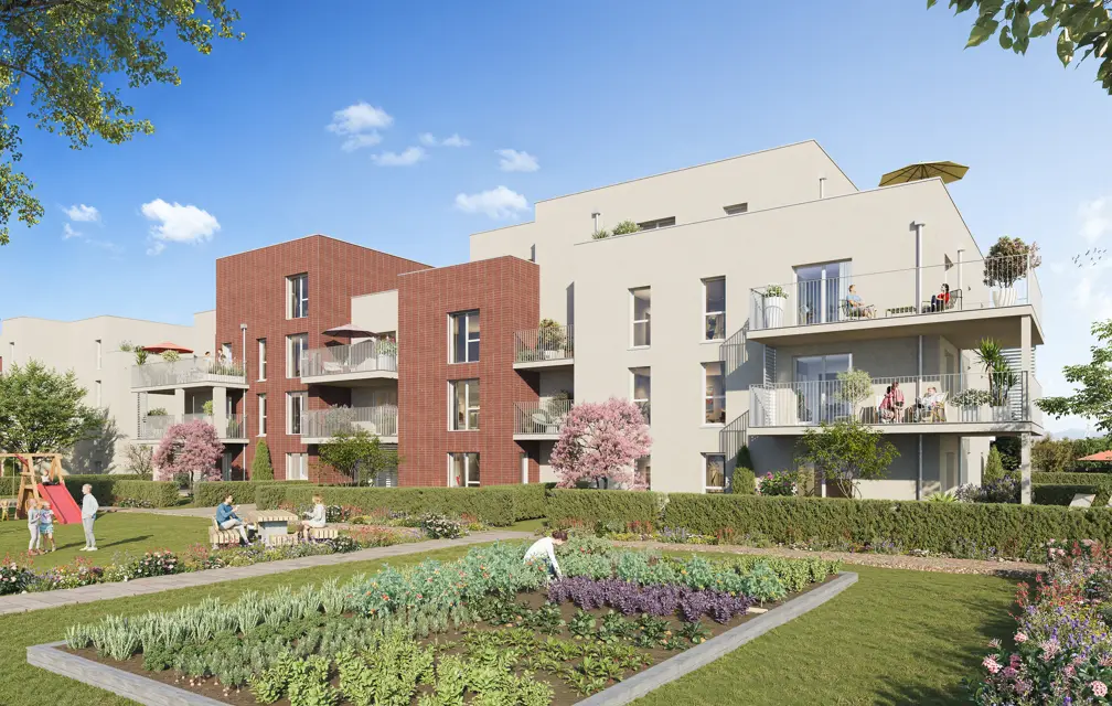 Le Jules Ferry, development visual in Grigny