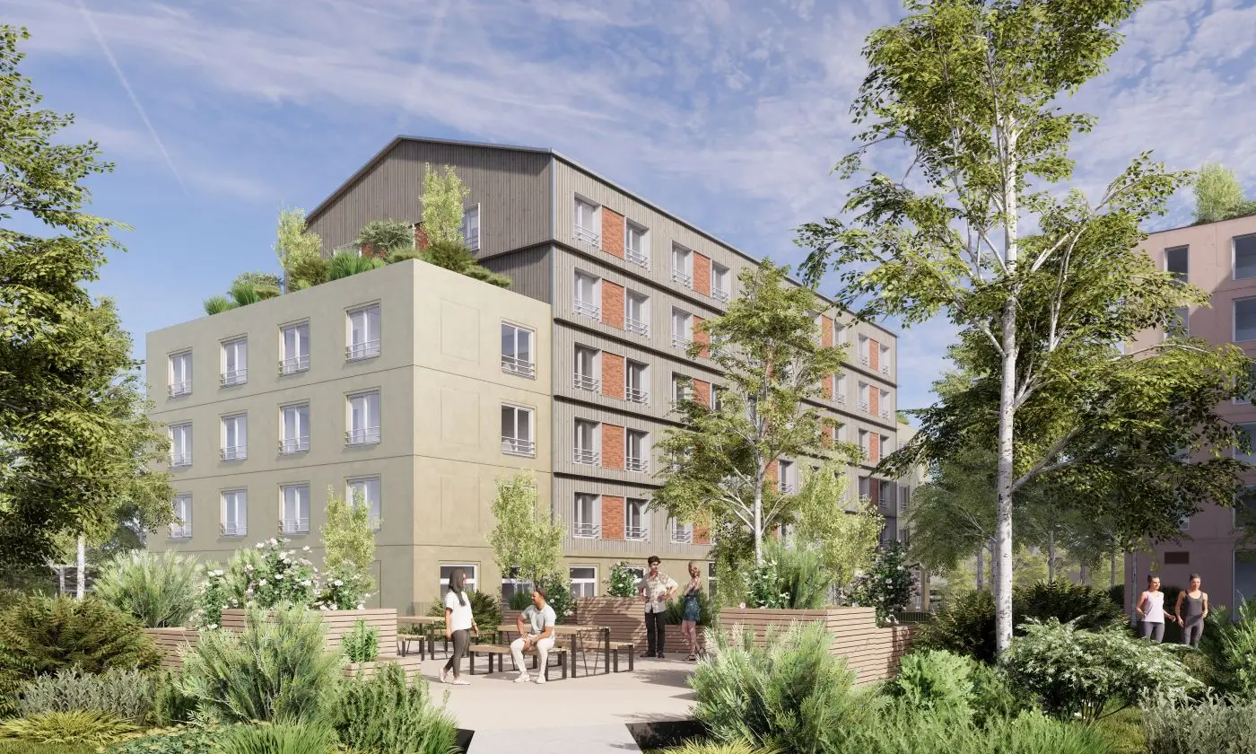 Le Liberty à Villeneuve-d'Ascq — vue du programme neuf