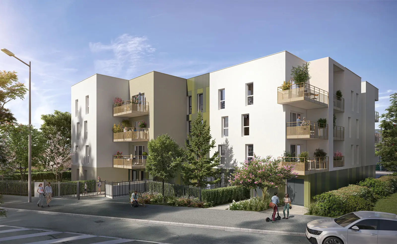 Le Melrose à Échirolles — vue du programme neuf