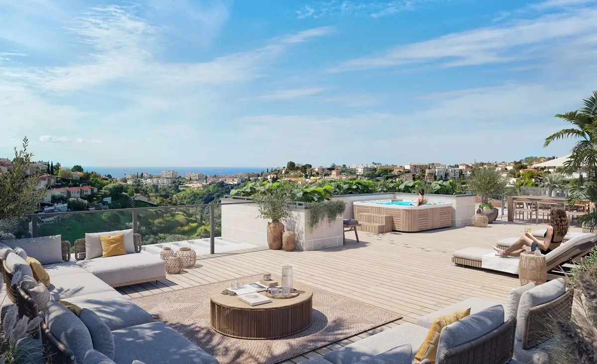LE MONTEBELLO à Nice — vue du programme neuf