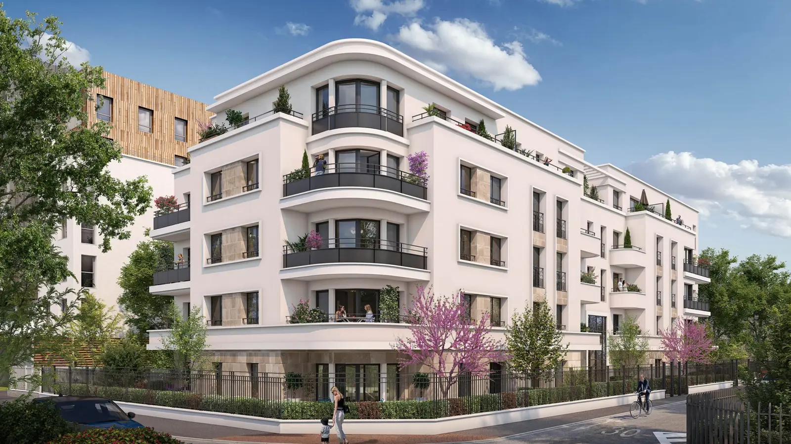 Le Panoramic, beeld van het programma te Champigny-sur-Marne