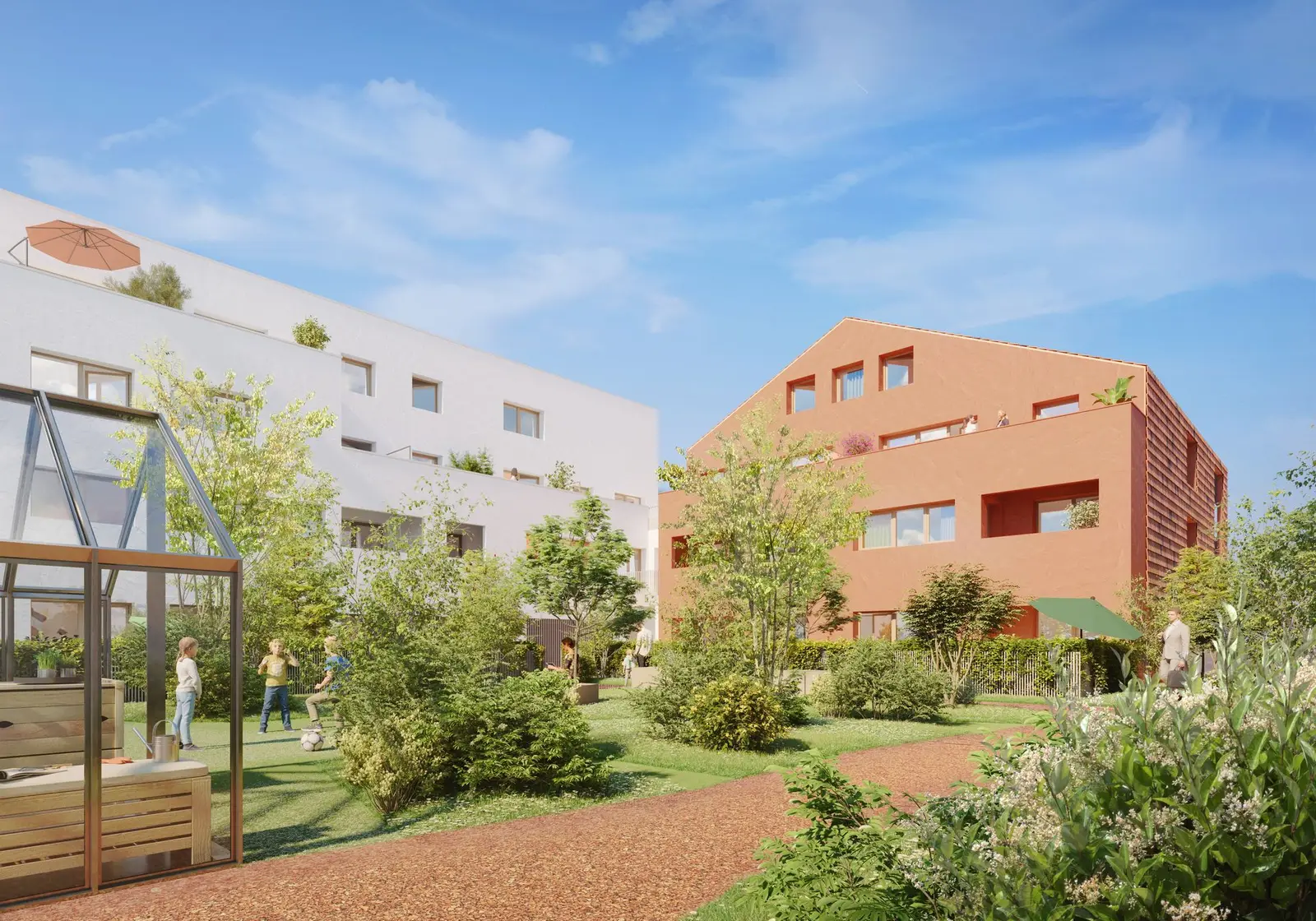 LE PETIT BOIS- Maisons VEFI ou VEFA, development visual in LA NORVILLE