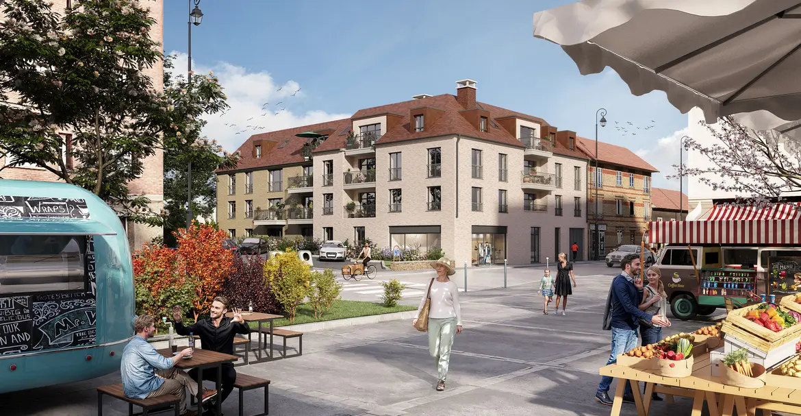 Le Square à Versailles — vue du programme neuf