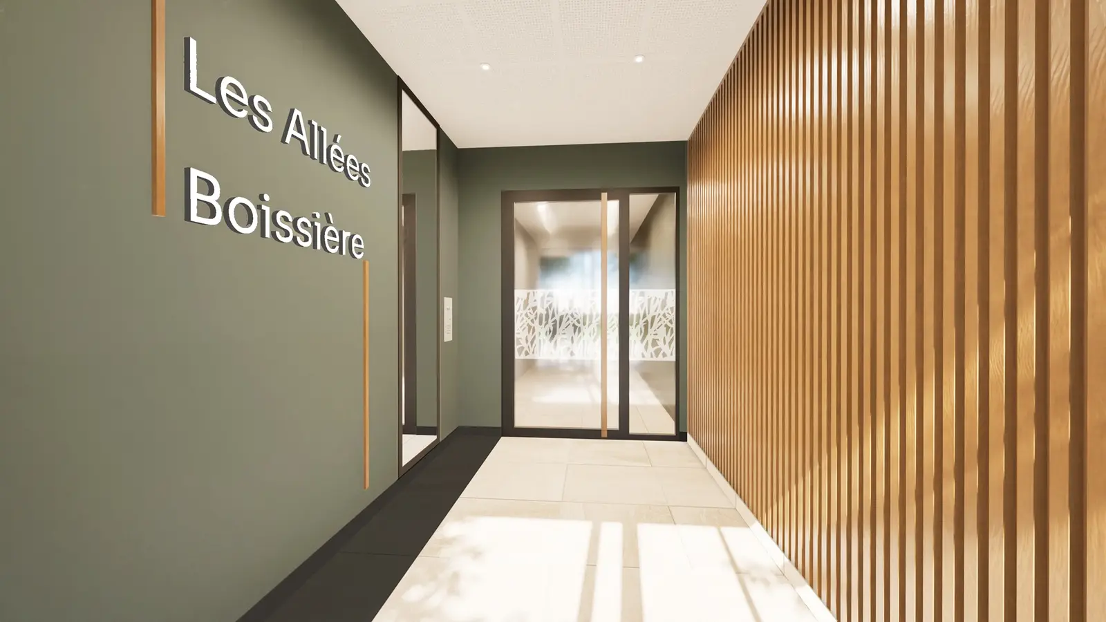 Les Allees Boissiere, development visual in Cagny