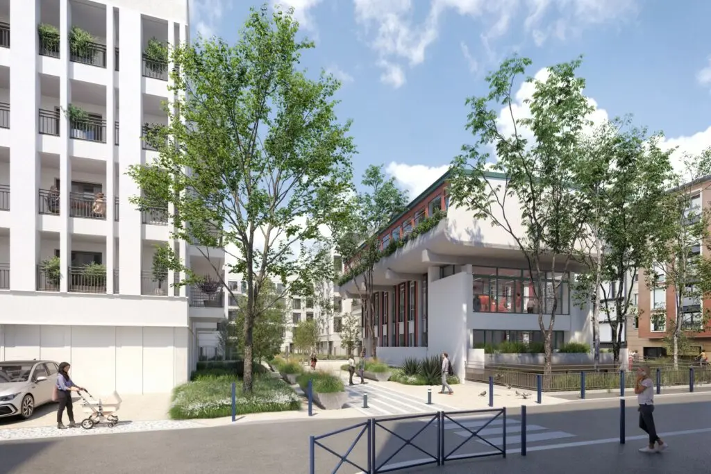 Les Allées du Parc, Bild des Programms in Aubervilliers