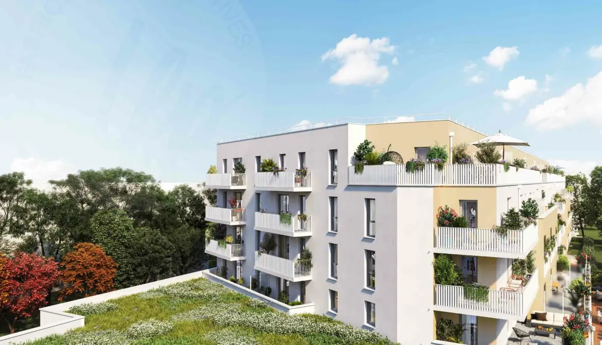 LES BALCONS DE CHILLY à Chilly-Mazarin — vue du programme neuf