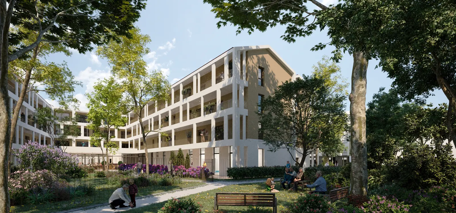 LES BALCONS DE LA PYRAMIDE — visuel
