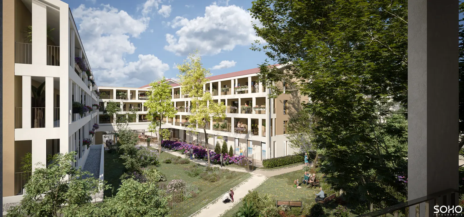 LES BALCONS DE LA PYRAMIDE — visuel 2