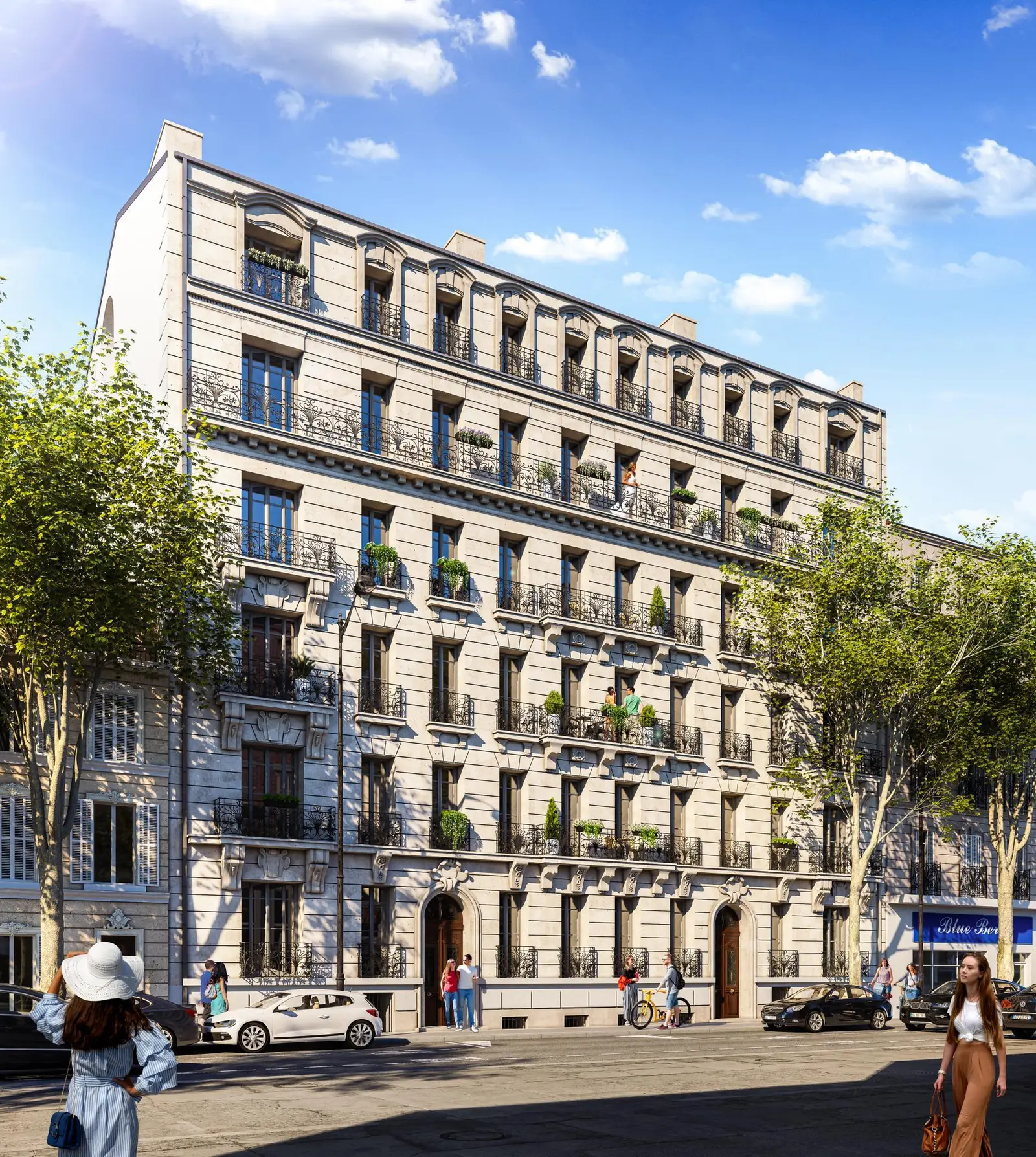 LES BALCONS DE MASSALIA à Marseille — vue du programme neuf