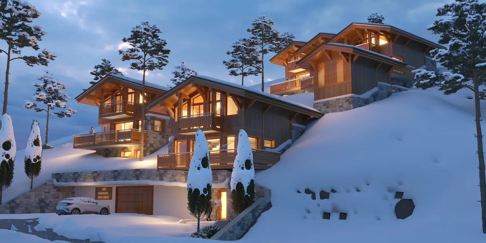 Les Chalets du Mont Chéry — visuel