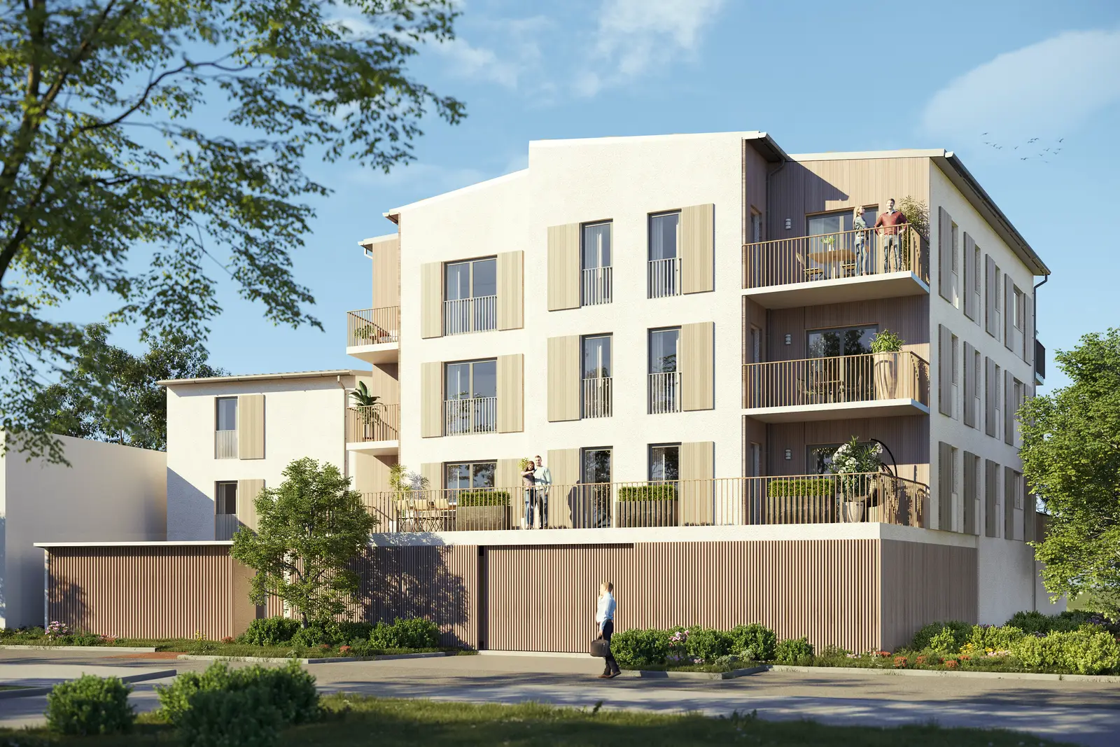 Les Cottages à Biganos — vue du programme neuf