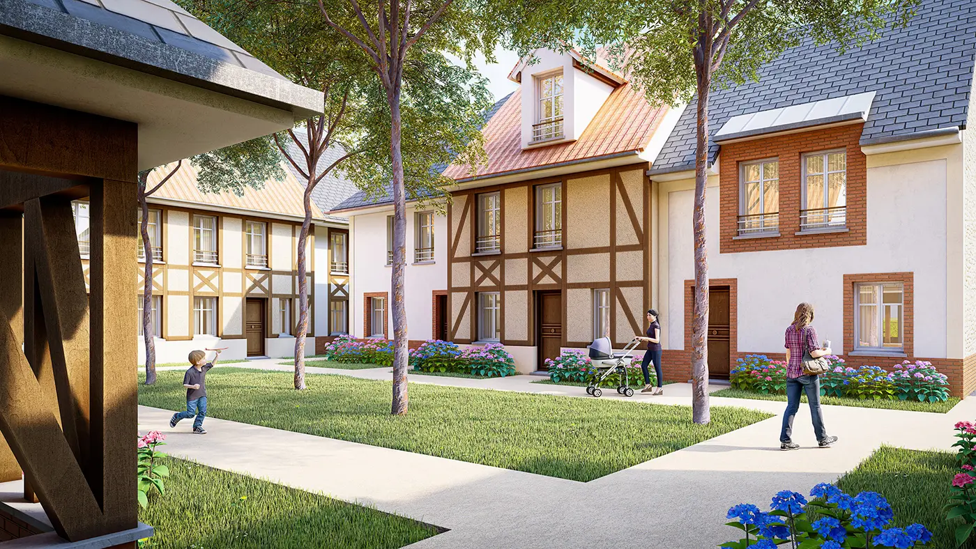 LES COTTAGES DU CHEMIN VERT — visuel 2