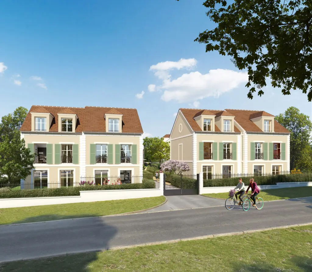 Les Demeures des Coteaux, development visual in Chennevières-sur-Marne