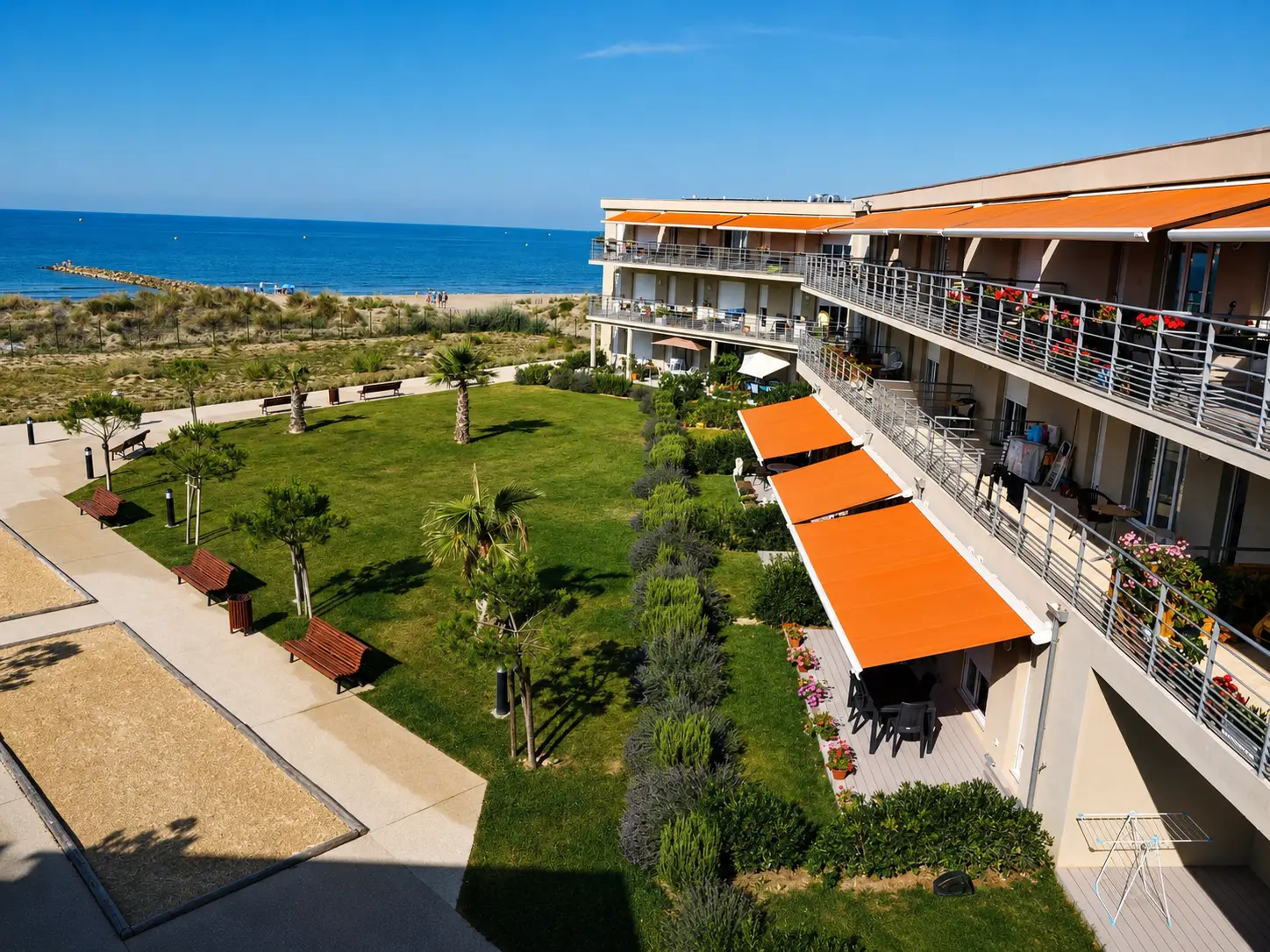 Les Dunes du Ponant, development visual in Le Grau-du-Roi
