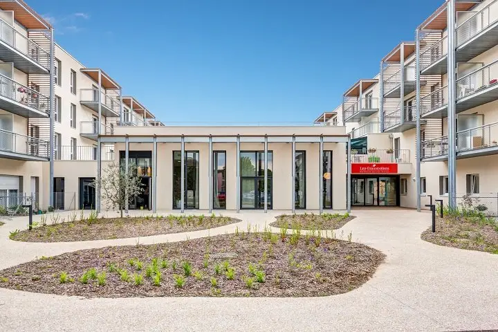 Les Girandières Le Clos des Erables, beeld van het programma te Morangis