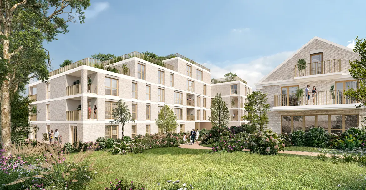 Les Hydrangeas à Rueil-Malmaison — vue du programme neuf