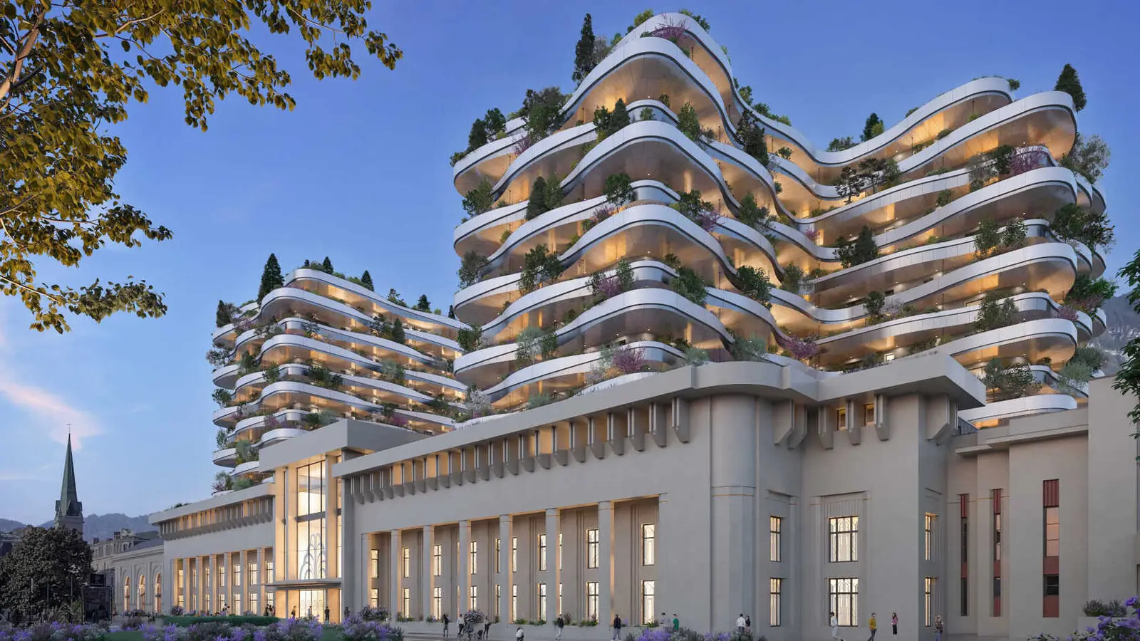 LES NOUVEAUX THERMES — visuel