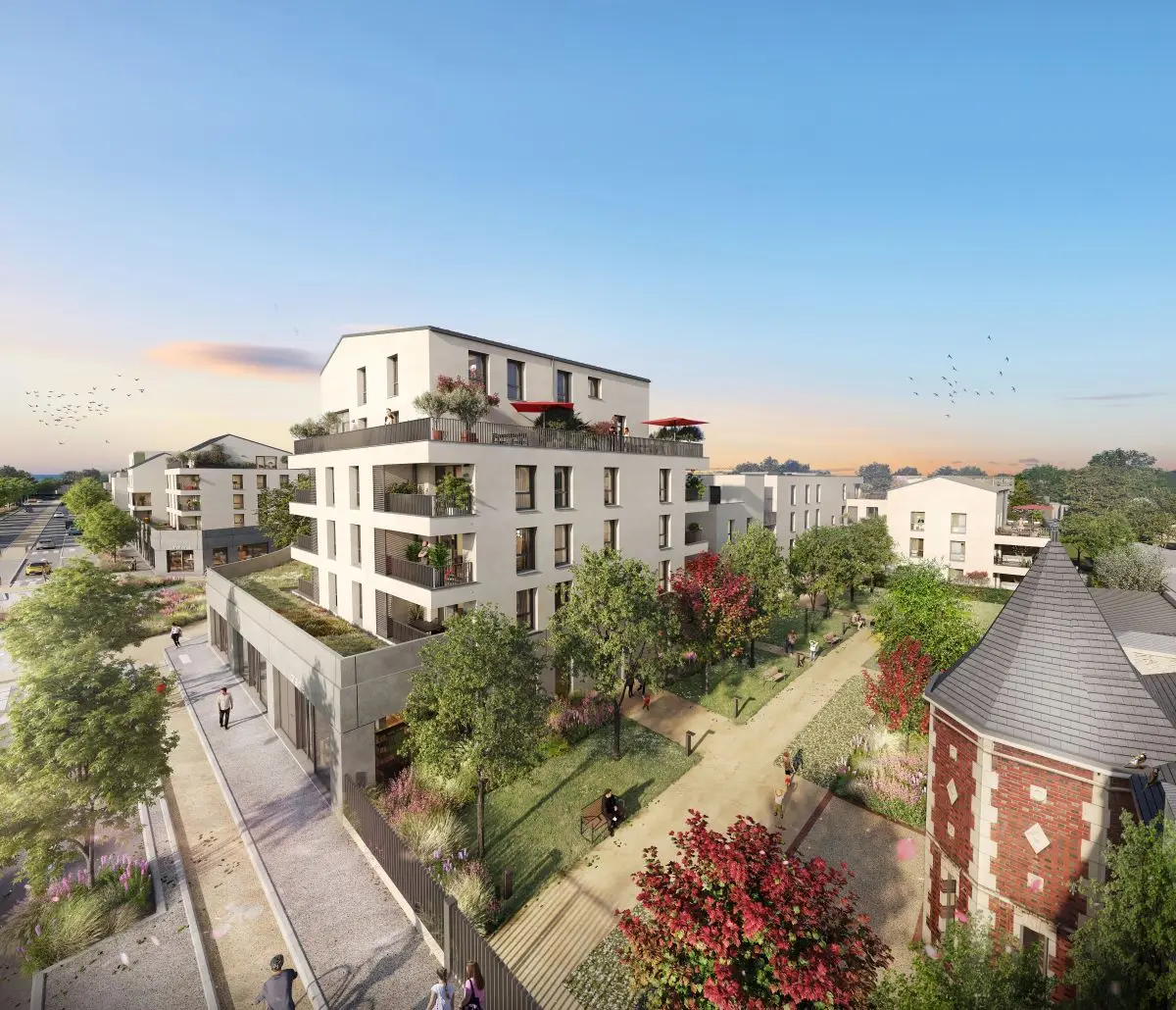 Les Promenades de Jeanne, development visual in Ifs