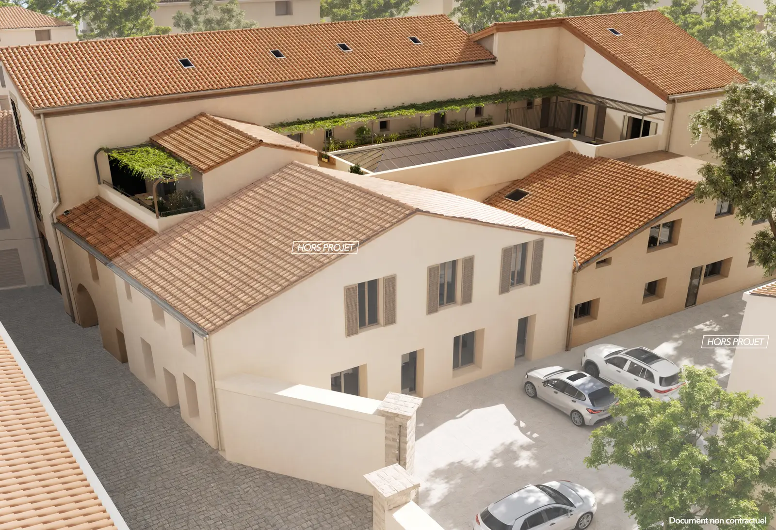 LES TERRASSES D'AIX — visuel