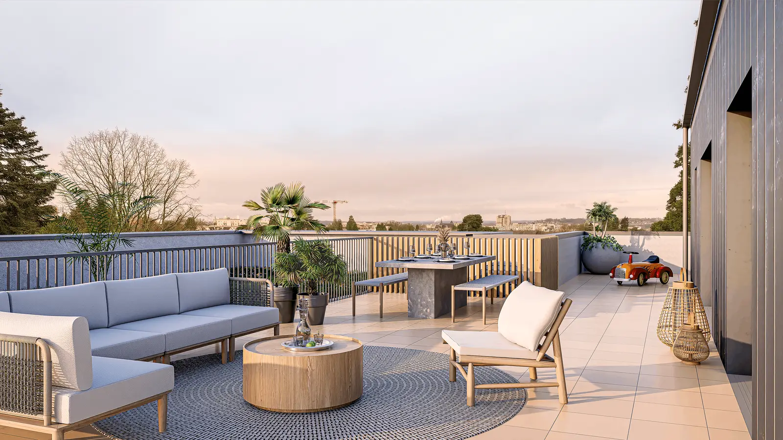 Les Terrasses d'Isaac, development visual in Le Mans